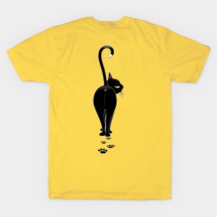 Nope Cat, Grumpy and Contemptuous Cartoon Character T-Shirt